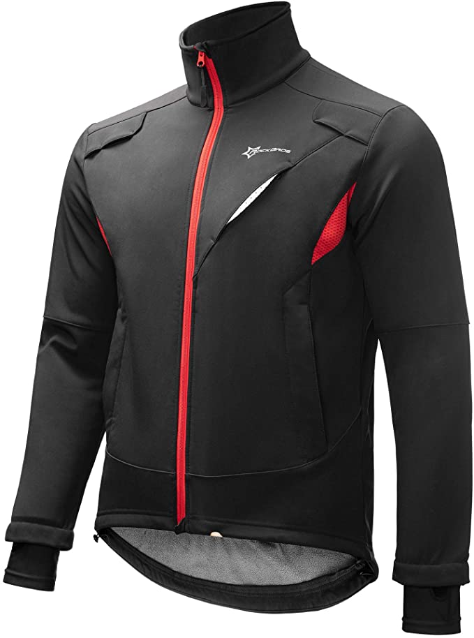 ROCKBROS Winterjas Mannen Waterdicht Windjack Casual M-4XL