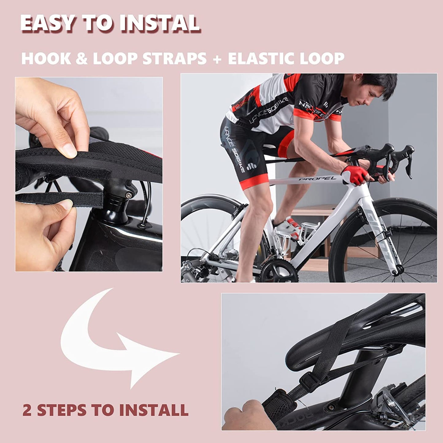 ROCKBROS Zweetvanger voor Roltrainer Accessoires Anti-Zweet Absorberend Ademend Sneldrogend
