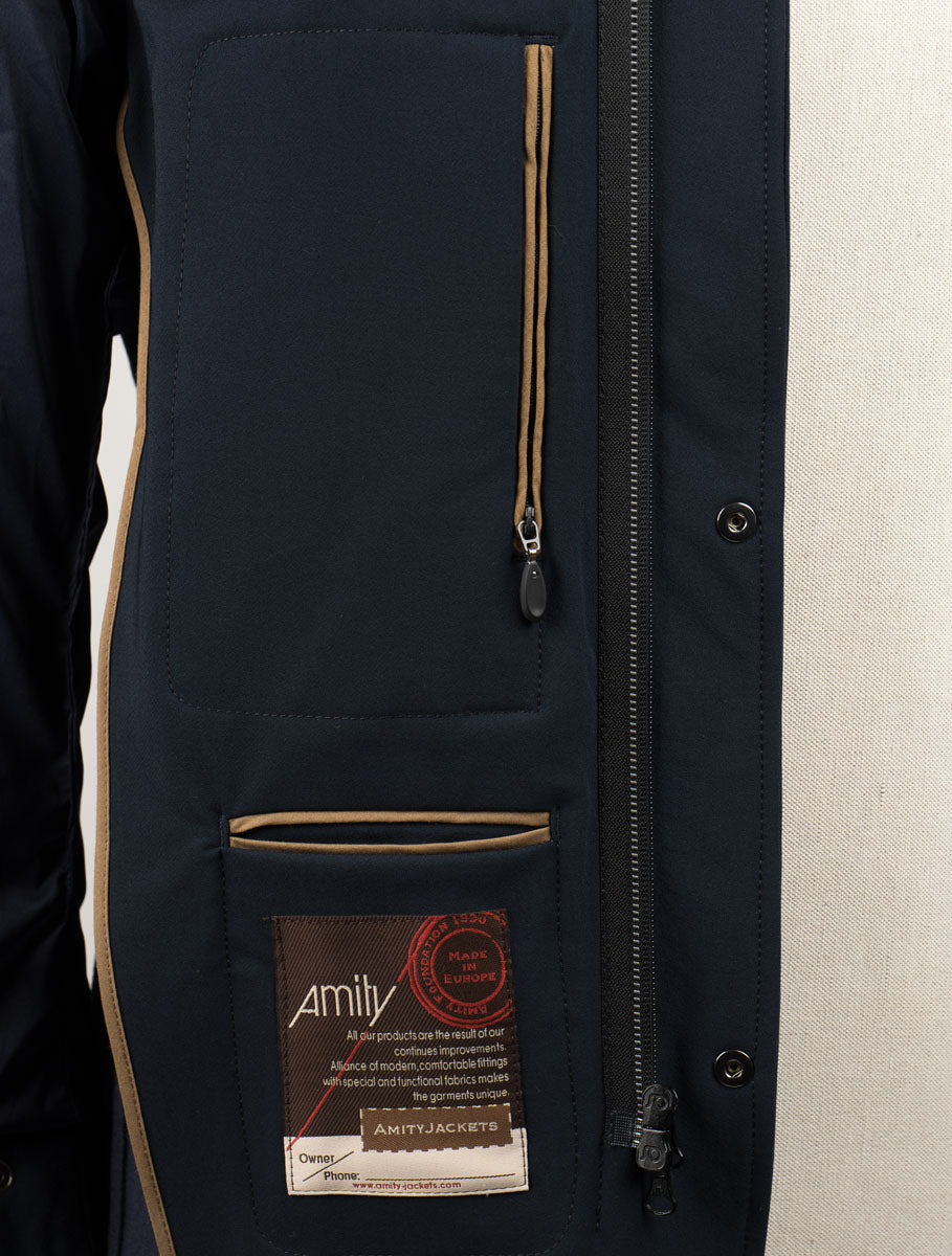 Amity fietsjas Leon Dryskin heren