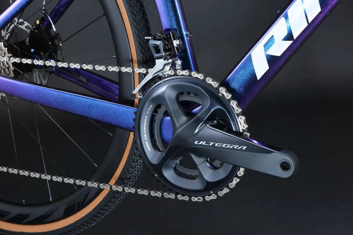 RINOS Carbon Gravel Fiets Sandman5.0 Shimano R8000 Ultegra