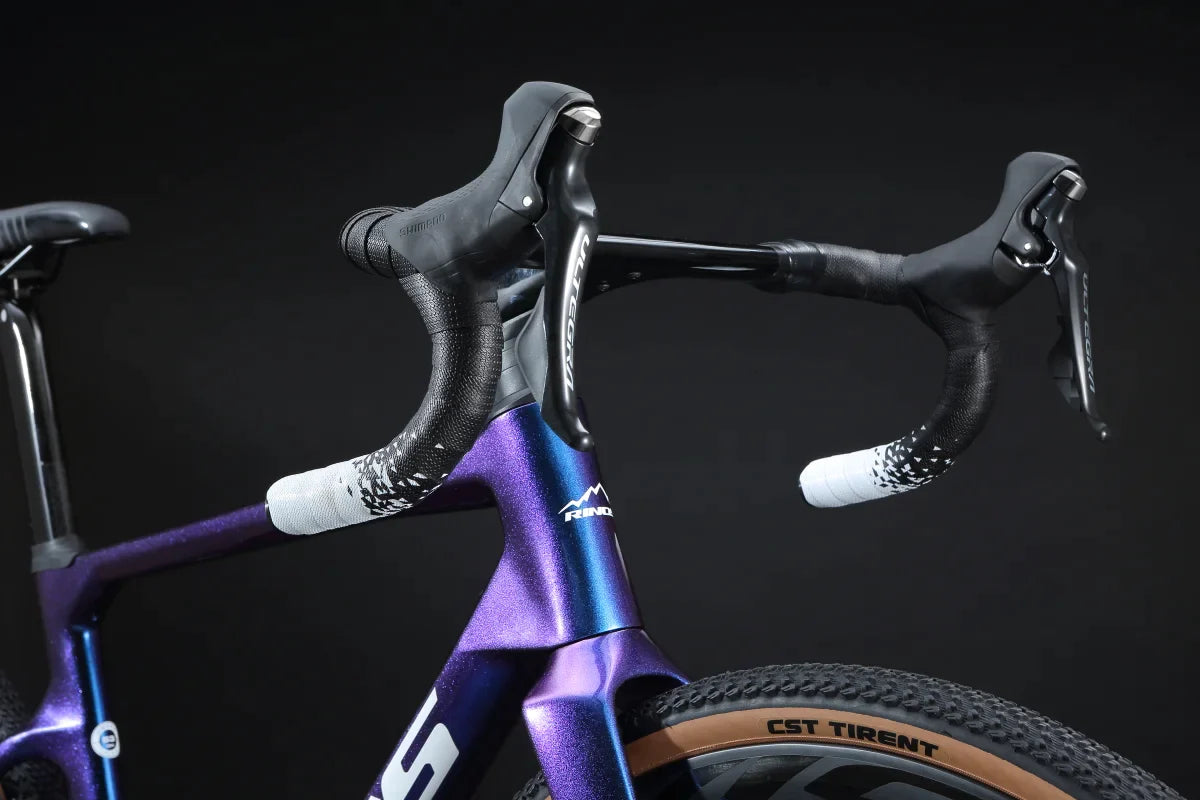 RINOS Carbon Gravel Fiets Sandman5.0 Shimano R8000 Ultegra