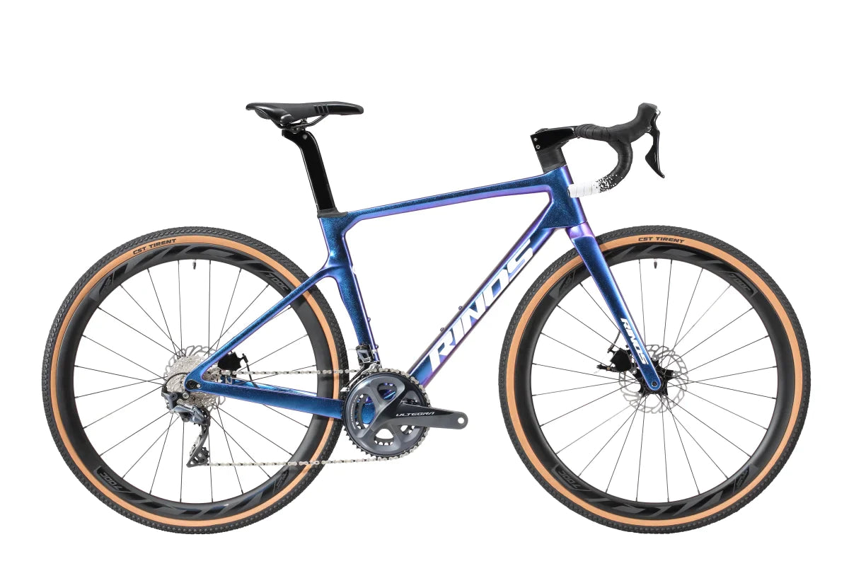 RINOS Carbon Gravel Fiets Sandman5.0 Shimano R8000 Ultegra