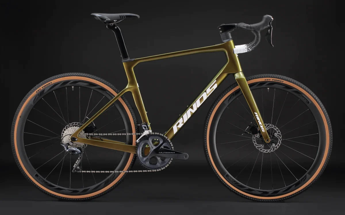 RINOS Carbon Gravel Fiets Sandman5.0 Shimano R8000 Ultegra