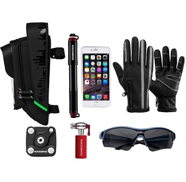 ROCKBROS 029 Fietsframetas met Waterdicht GSM-hoesje tot