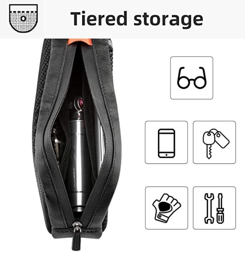 ROCKBROS 039BK Fietsframetas voor GSM ca.1L