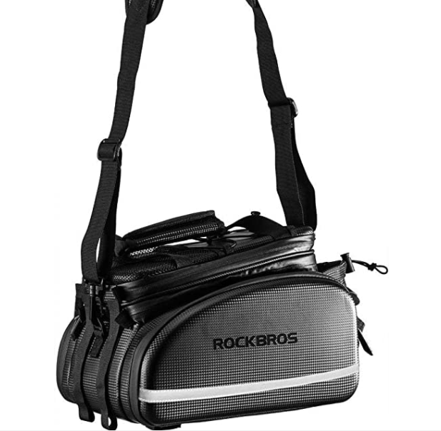 ROCKBROS A6-6 Fiets Bagagedragertas 10-35L Cameratas Waterdicht