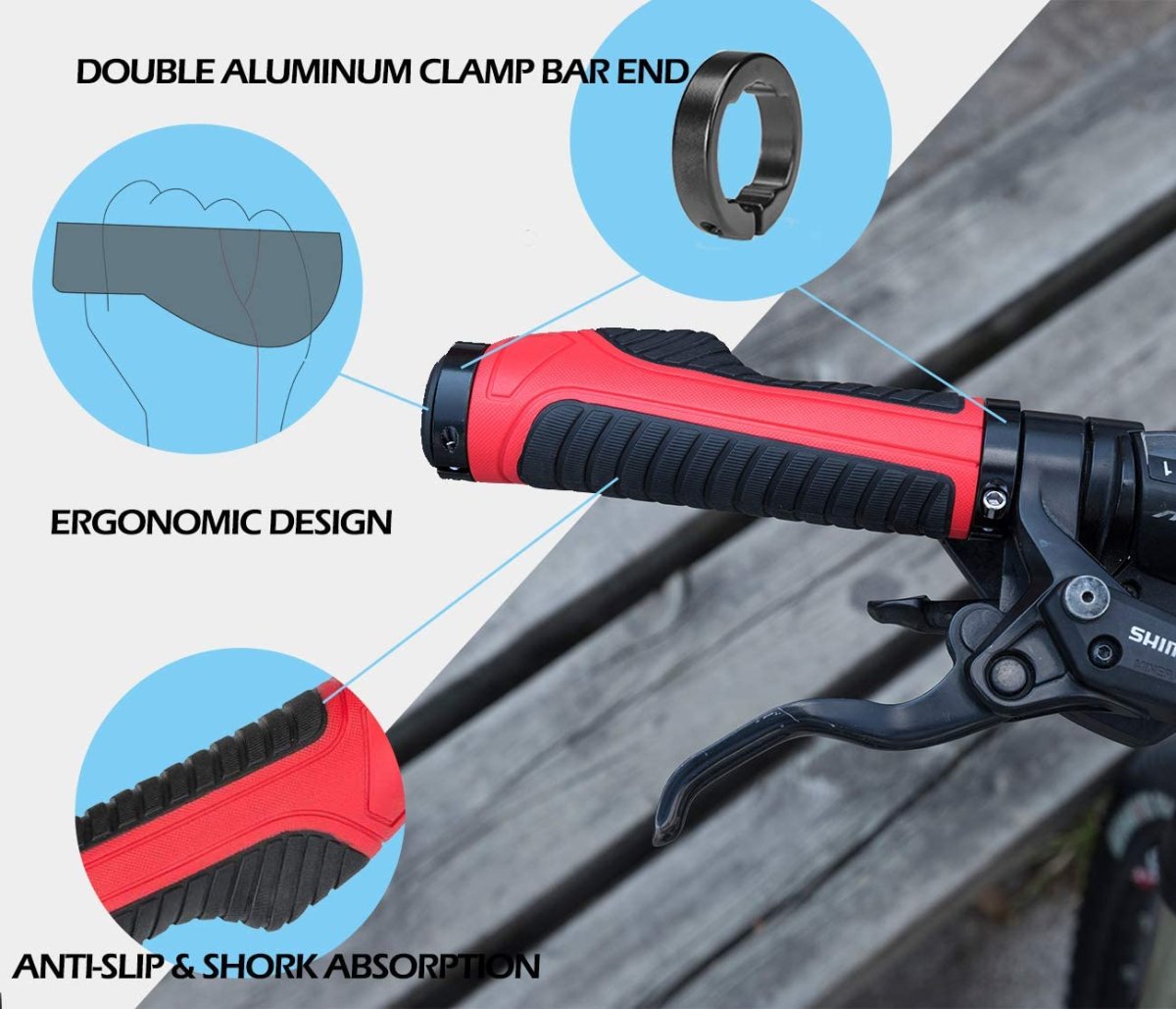 ROCKBROS Ergonomisch Fiets Stuur Handvatten 22mm