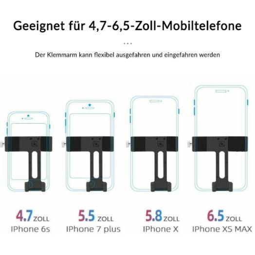 ROCKBROS GSM-houder Multifunctioneel Magnetisch GSM-houder Universeel