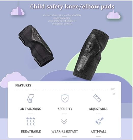 ROCKBROS LF1148-A Kinderen Elleboogbeschermers voor Sport