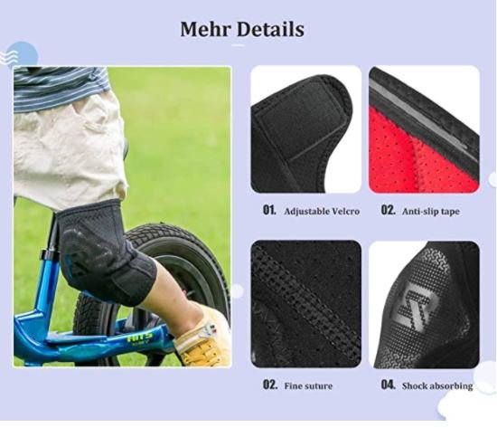 ROCKBROS LF1148-A Kinderen Elleboogbeschermers voor Sport
