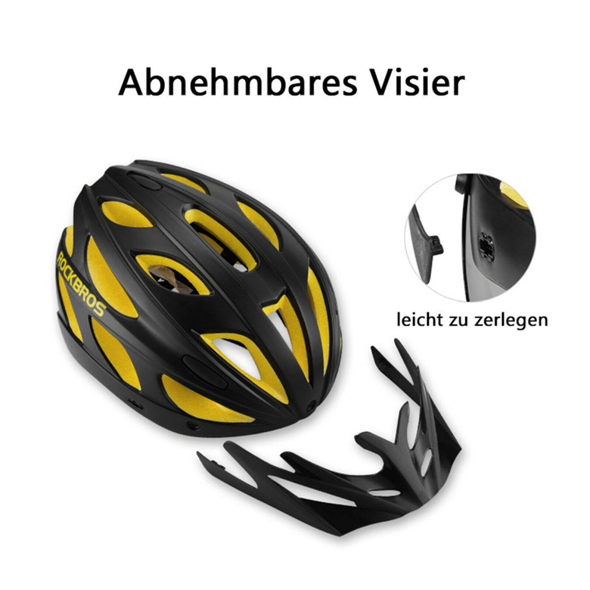 ROCKBROS  Racefiets Helm TT-16 Flex Set