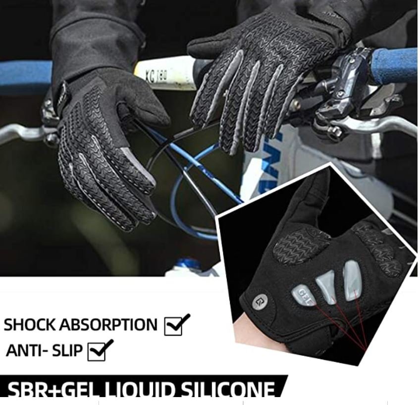 ROCKBROS S169-1 Fietsen Winter Handschoenen Motor
