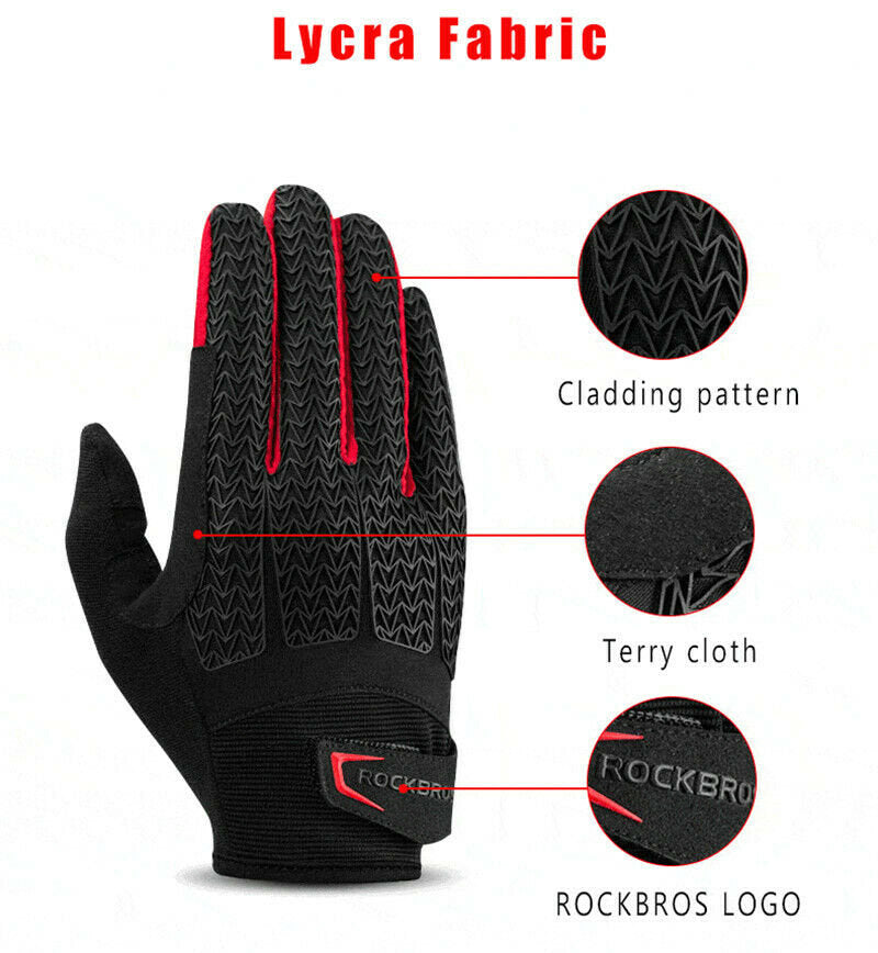 ROCKBROS S169-1 Fietsen Winter Handschoenen Motor