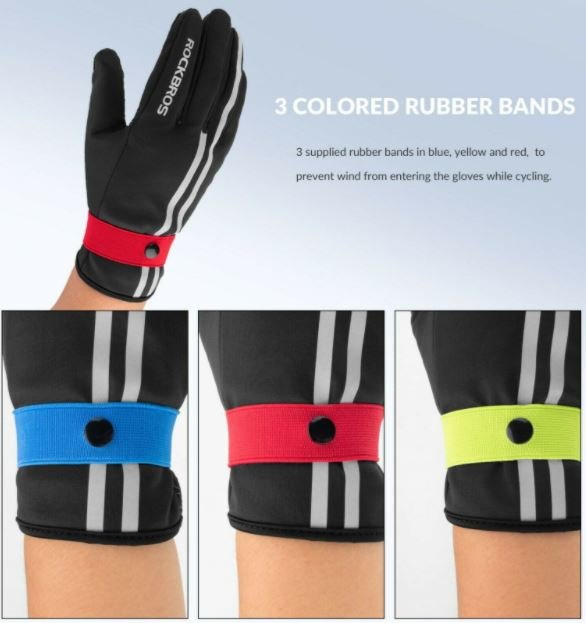 ROCKBROS Vingerhandschoenen Fietshandschoenen Touchscreen Racefiets