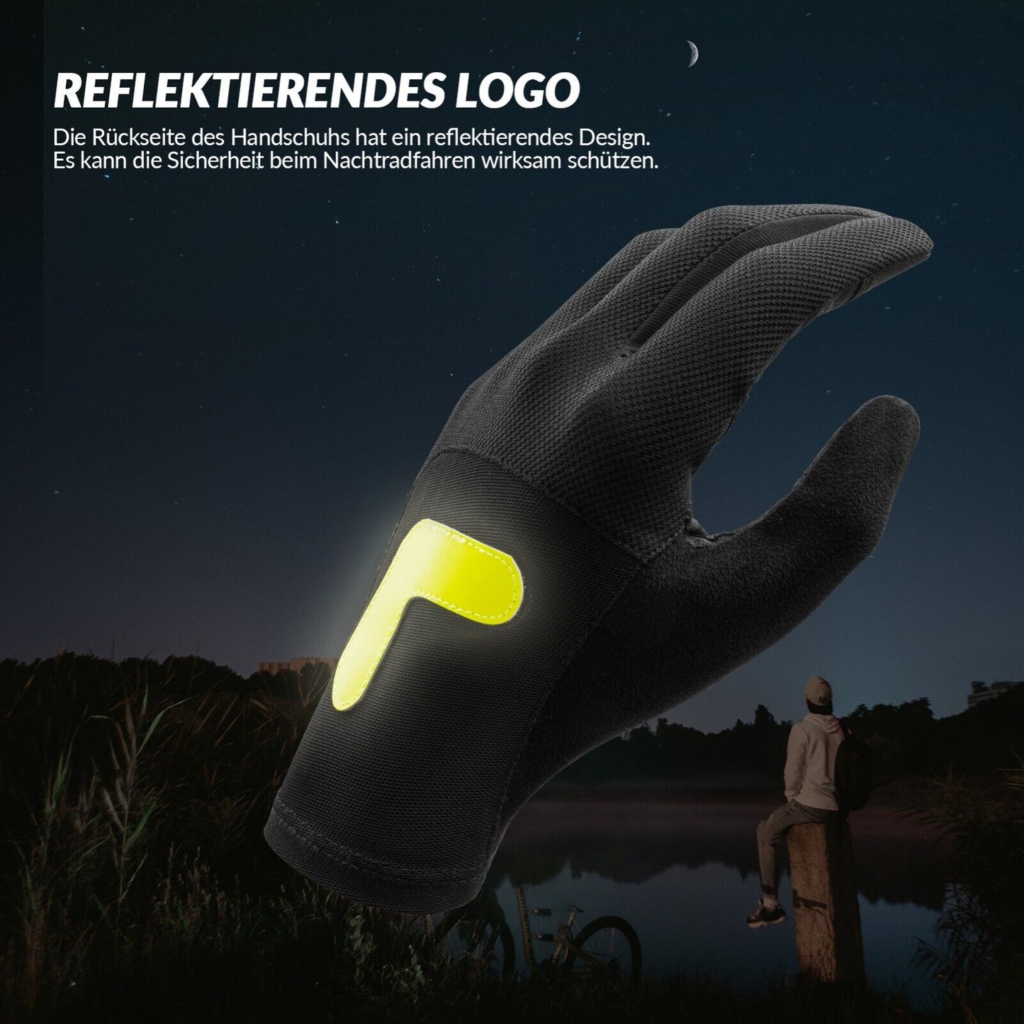 ROCKBROS S299 fietshandschoenen handschoenen touchscreen motorfiets