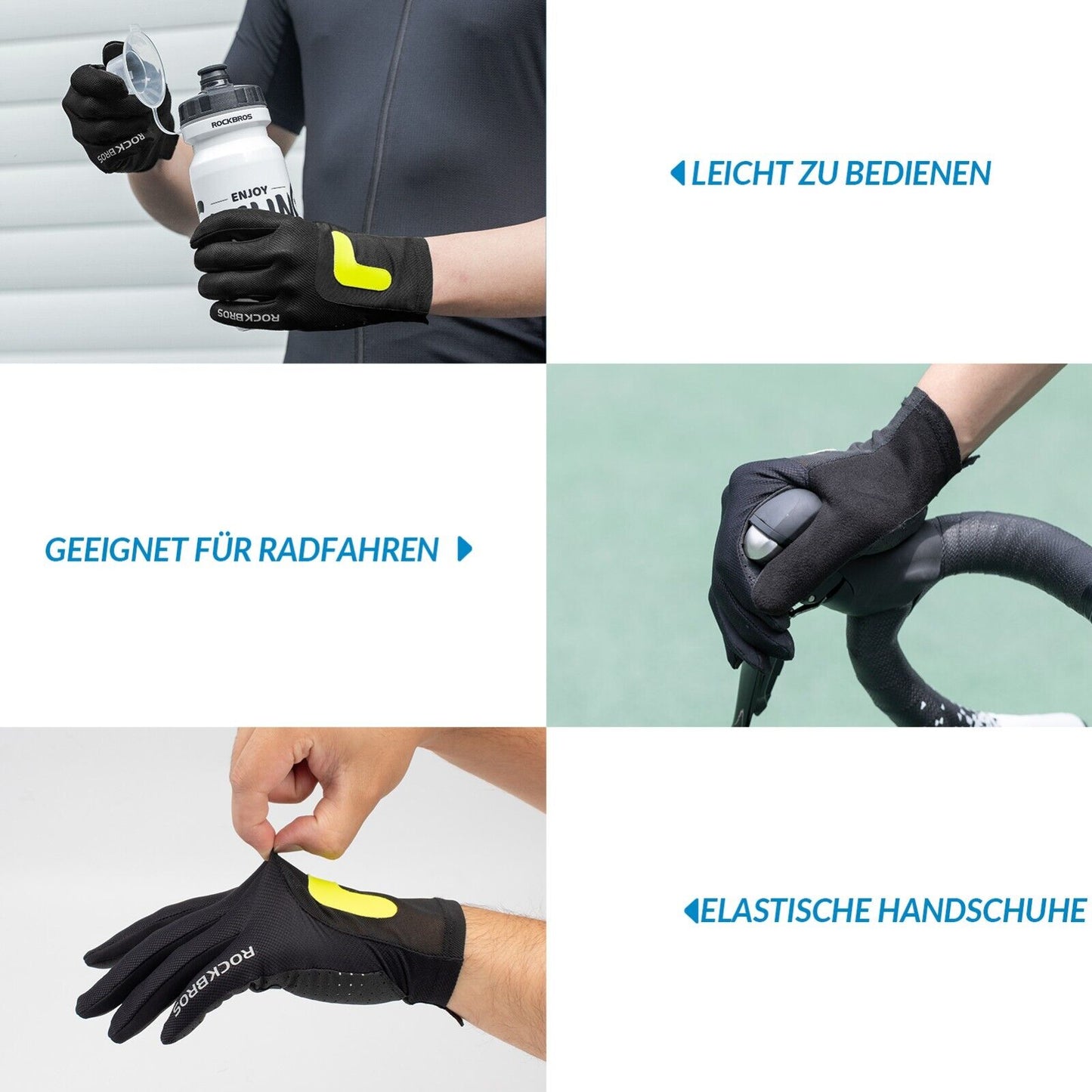 ROCKBROS S299 fietshandschoenen handschoenen touchscreen motorfiets