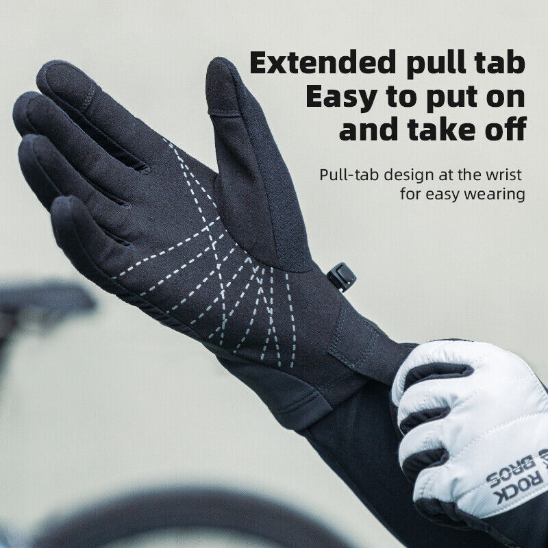 ROCKBROS Winter Fietshandschoenen Handschoenen Touchscreen Warm Thermisch Sport