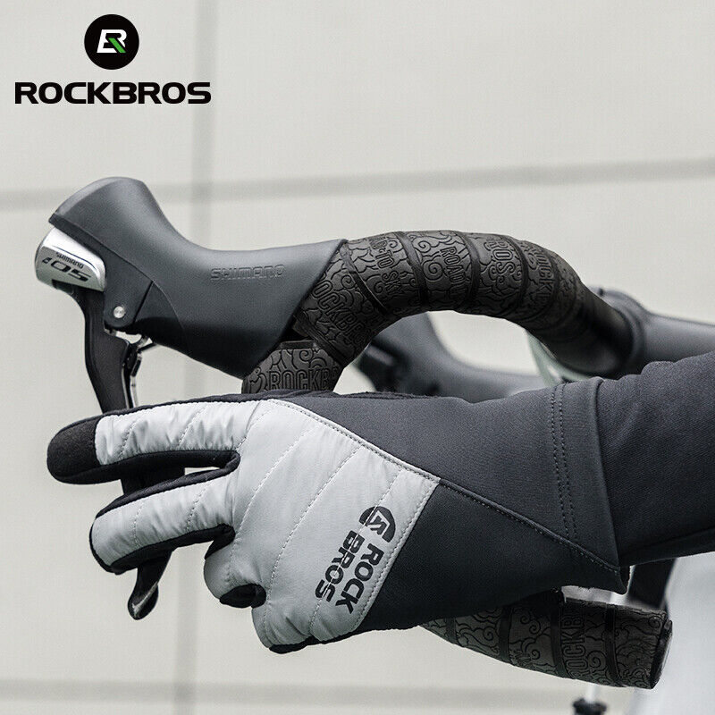 ROCKBROS Winter Fietshandschoenen Handschoenen Touchscreen Warm Thermisch Sport